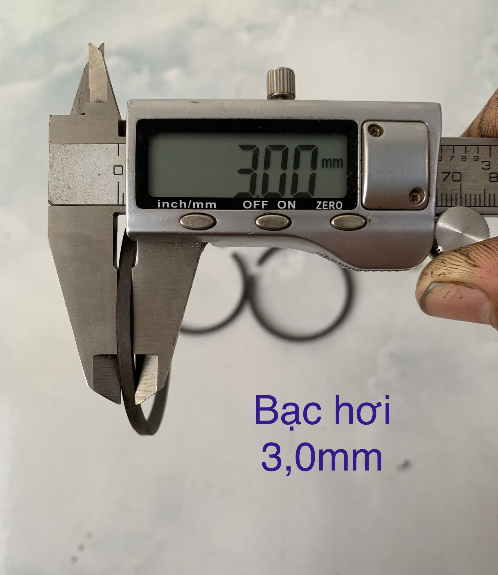 Xéc măng, bạc máy nén khí 55mm (bạc hơi:2.0mm, 2.5mm, 3.0mm/ bạc nhớt 3,5mm)MS:XM130.30-D55