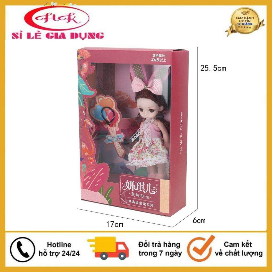 Xả kho- búp bê khớp nhiều mẫu - đồ chơi búp bê- quà tặng bé gái hk mart
