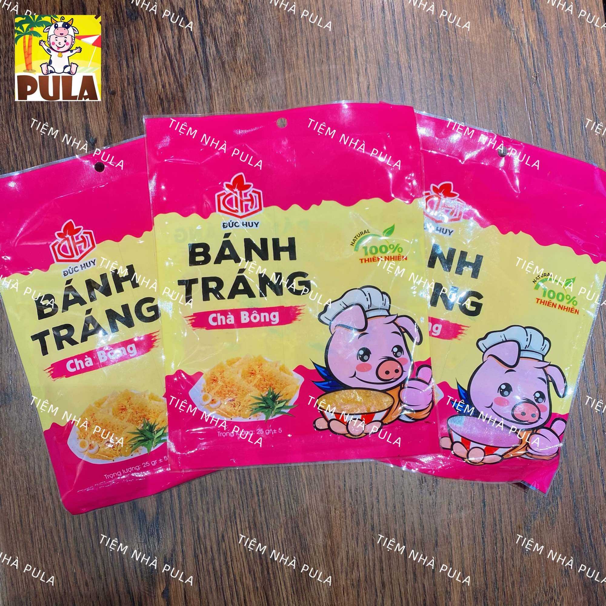 Bánh tráng trộn vị chà bông