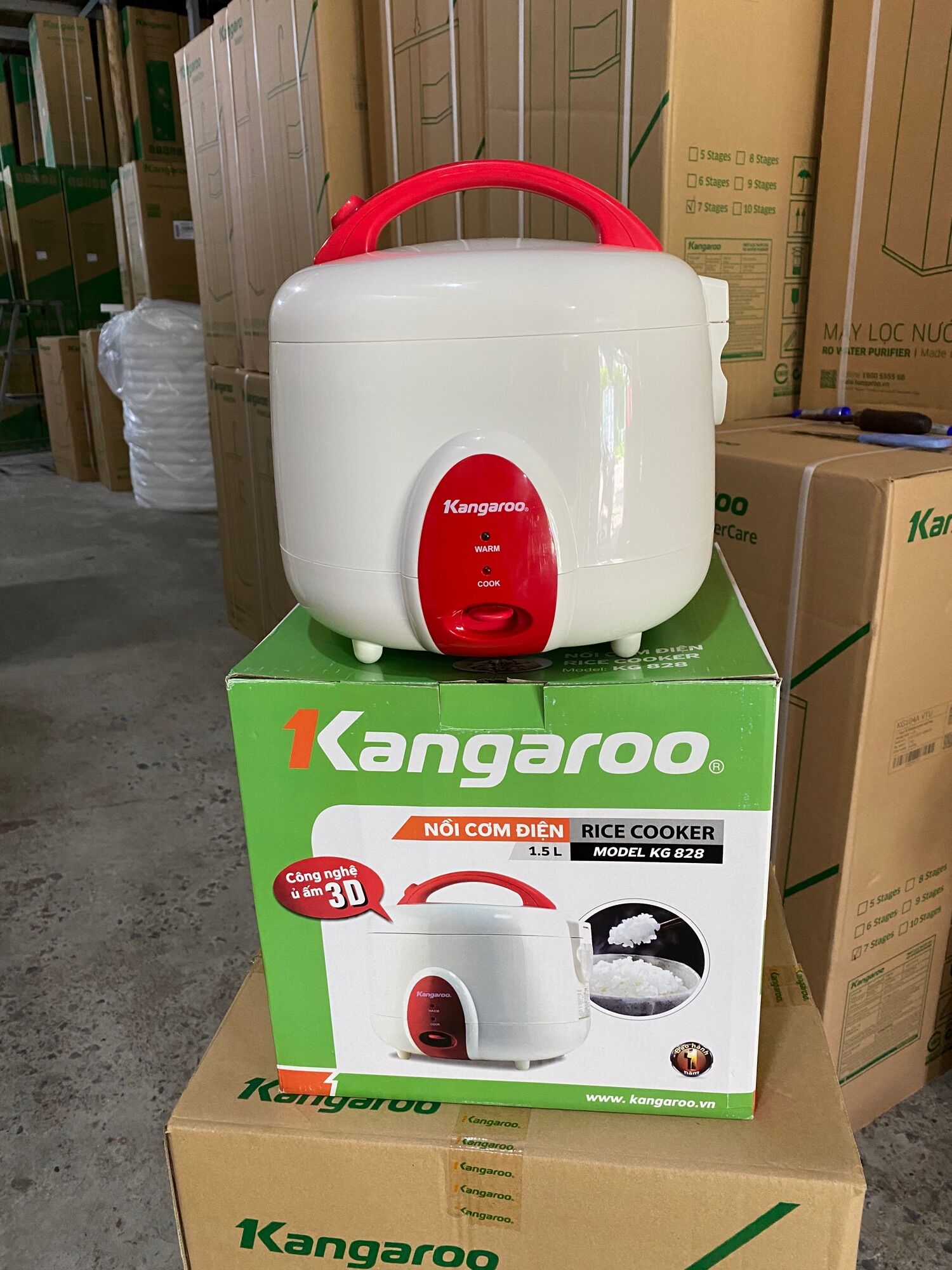 Nồi Cơm Điện Cao Cấp Kangaroo Kg828 1.5L