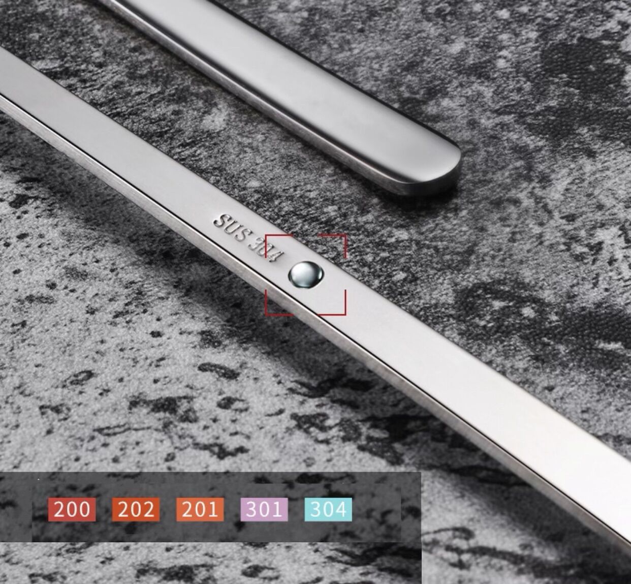 Muỗng thìa cà phê sinh tố Inox SU304 - C52