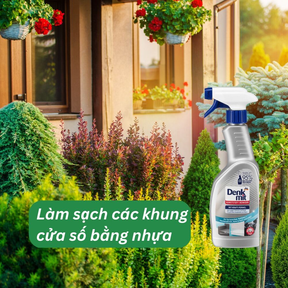 Dung Dịch Vệ Sinh Tẩy Rửa Bề Mặt Nhựa Denkmit [Hàng Đức]