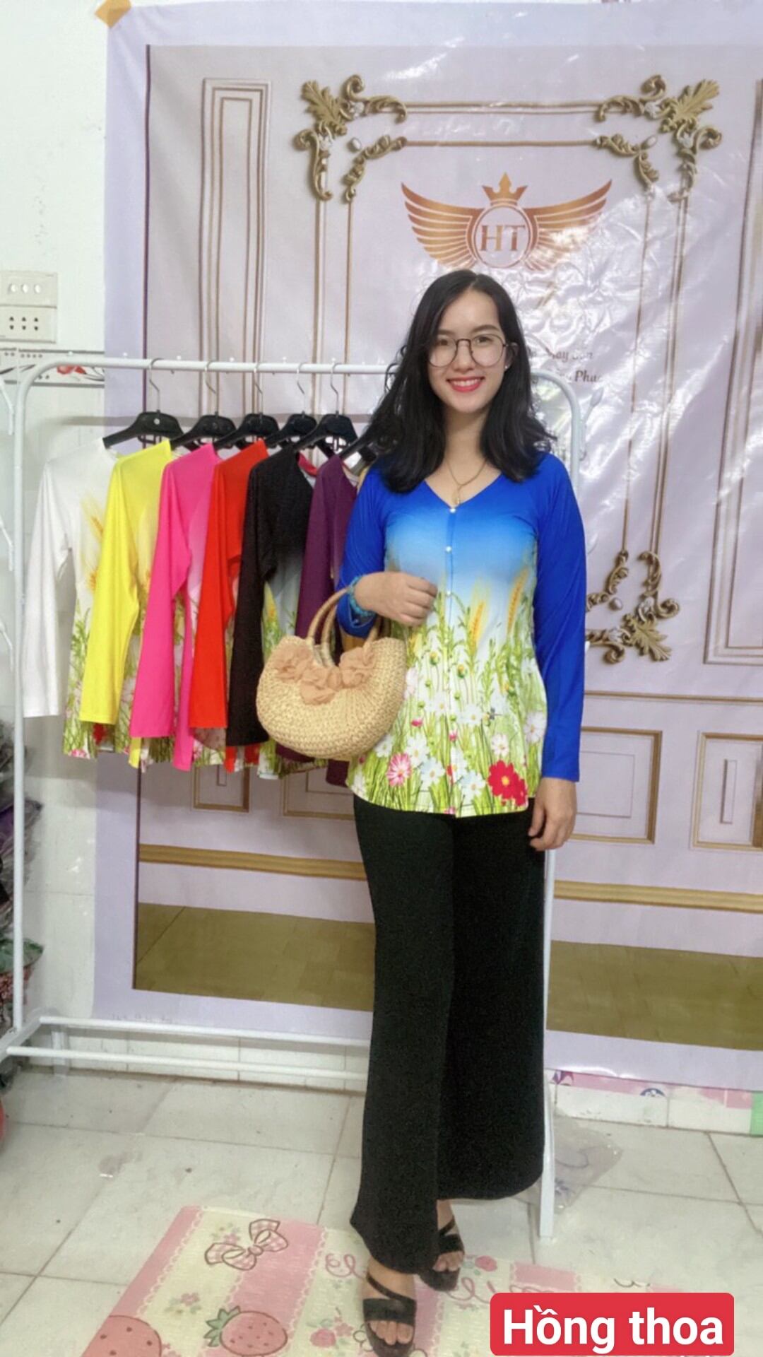 set bộ bà ba có kèm quần