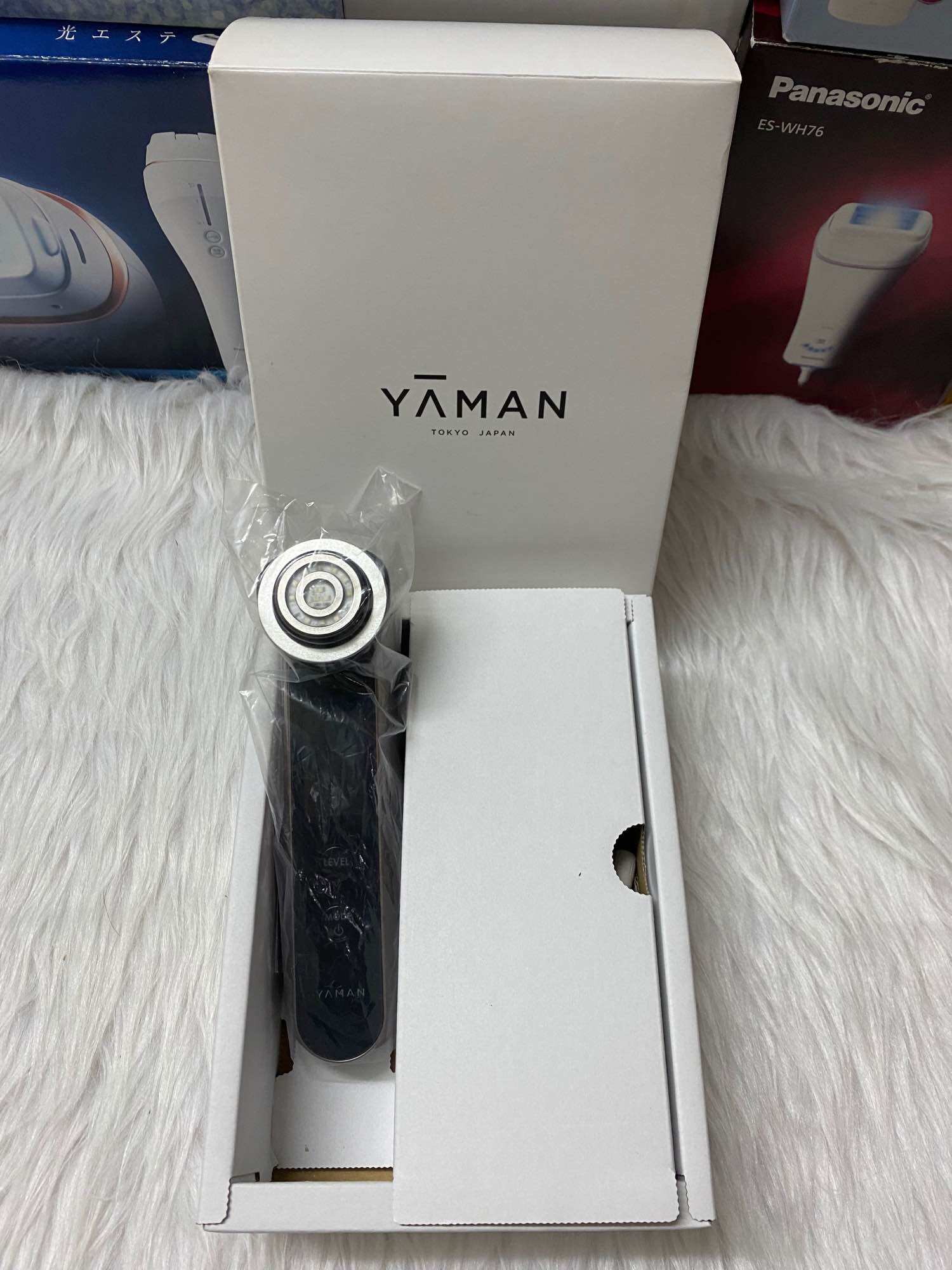 Máy chăm sóc da mặt Yaman hrf 10t likenew