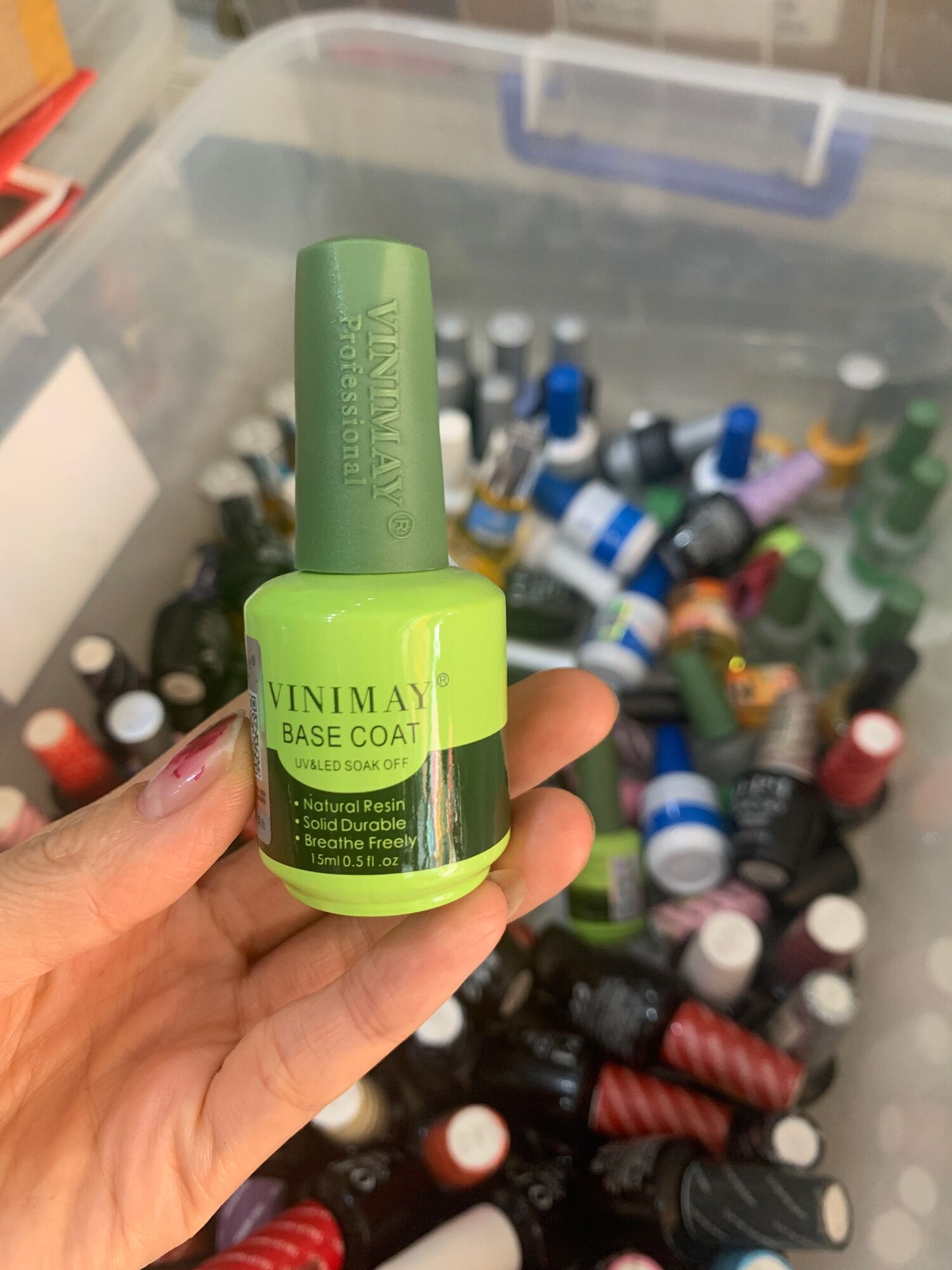 Base Coat Vinimay chính hãng , gel liên kết móng 15ml