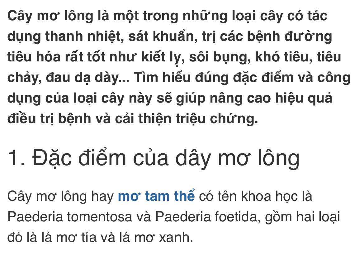 Cây mơ lông