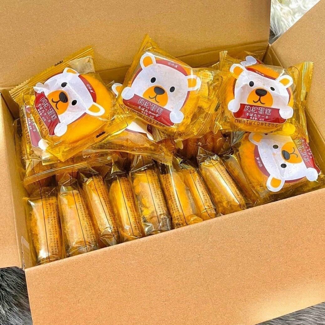 Bánh Ruốc Gấu Chà Bông