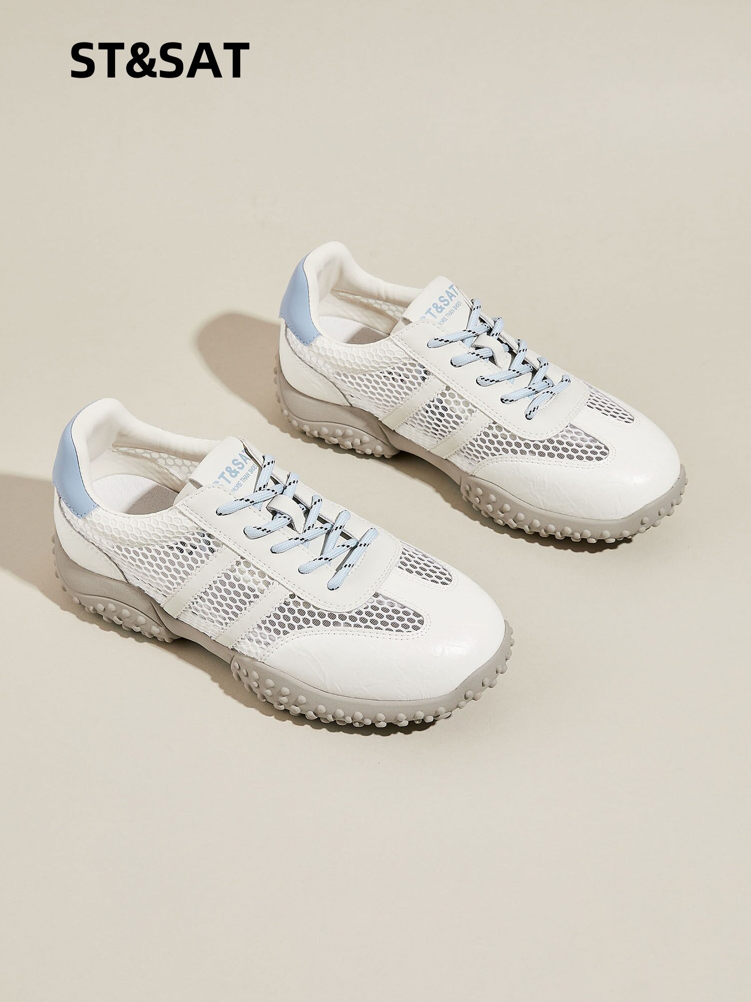 ST&SAT | Fashion Retro Training Shoe Ventilated Mesh Fabric Giá 1,939,000 Đồng*Miễn phí vận chuyển