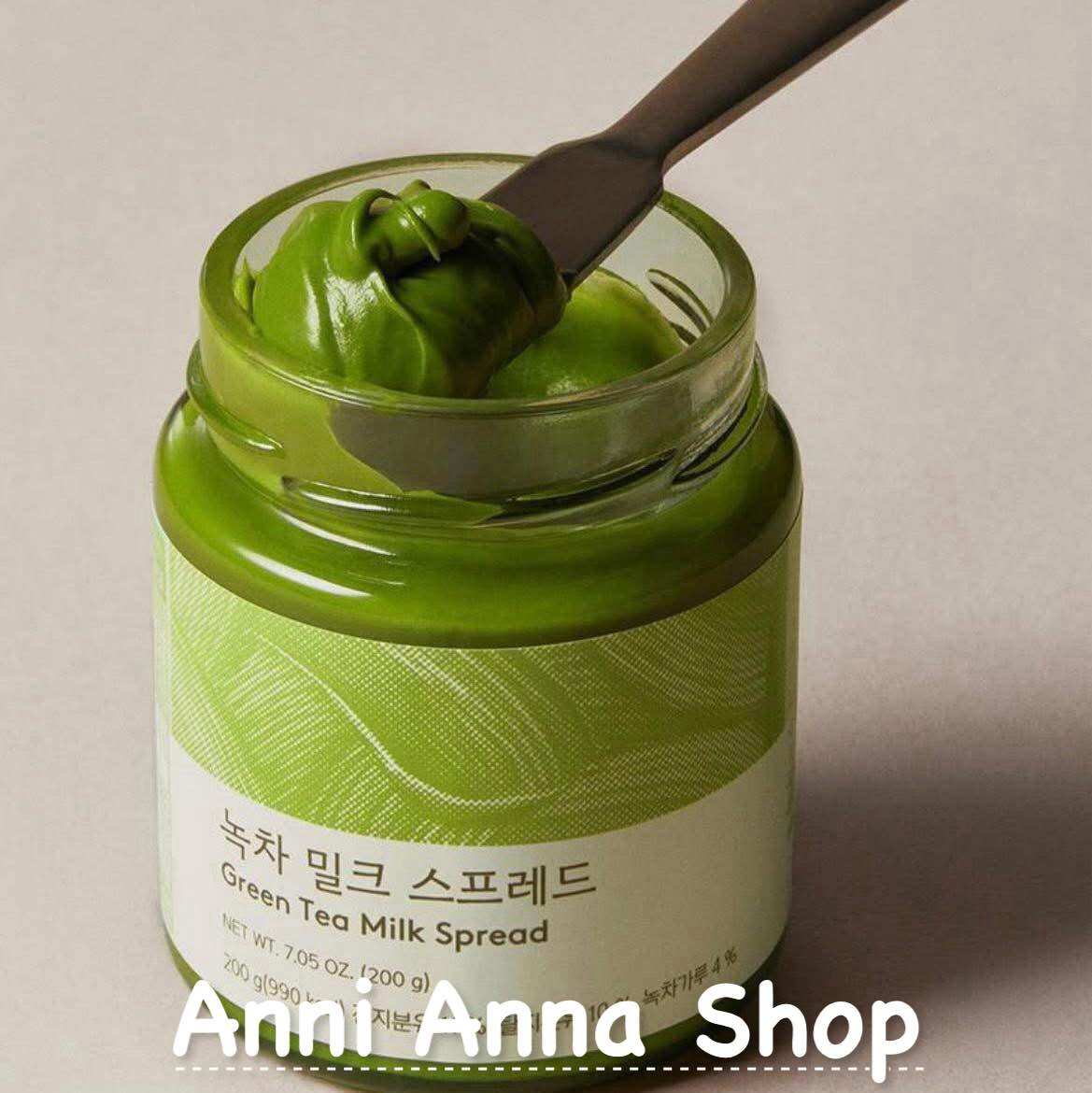Sốt Bơ Sữa Matcha Green Tea Milk Spread