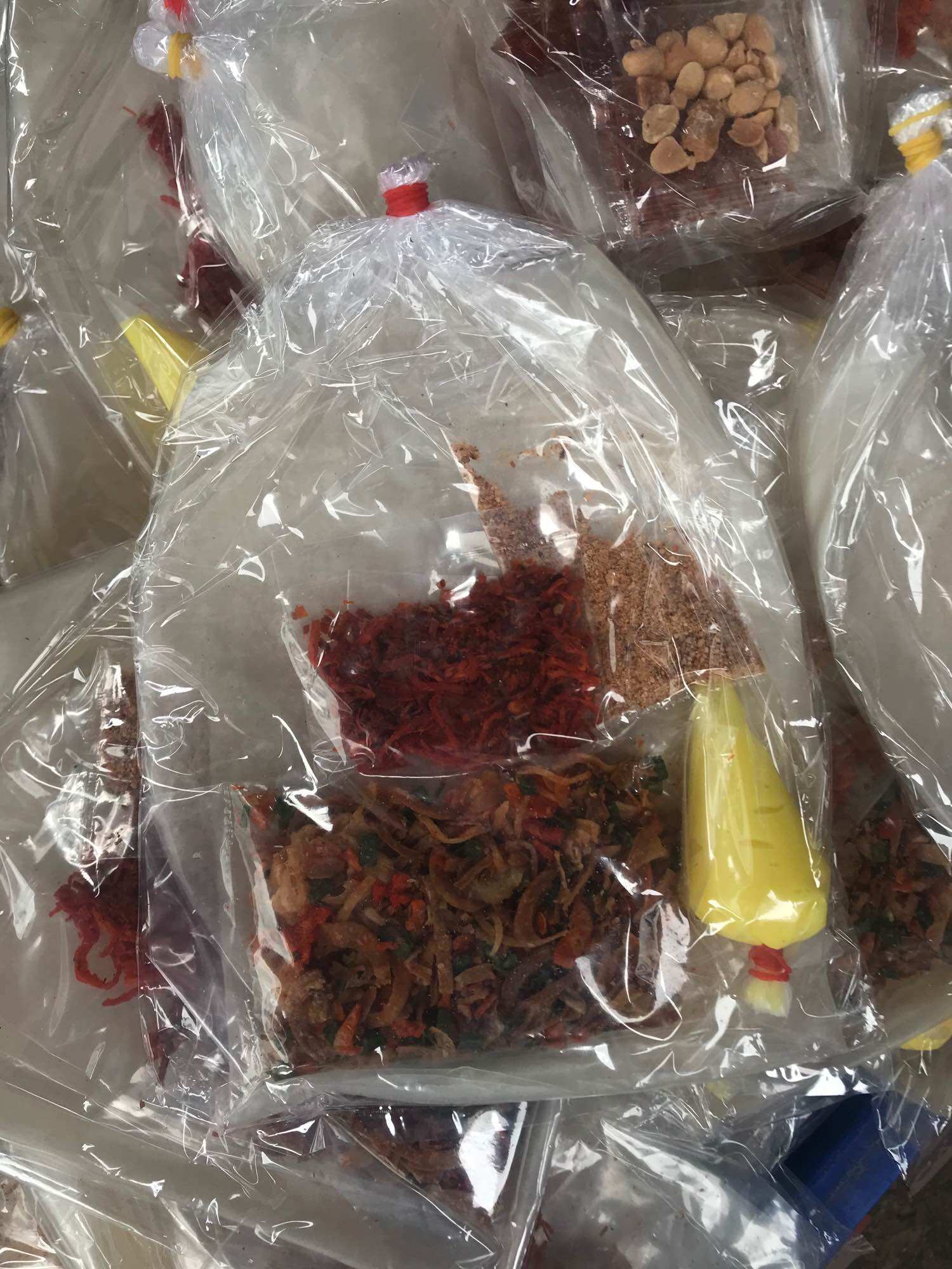 Bánh Tráng Phơi Sương Bơ hành phi khô bò (combo mini)