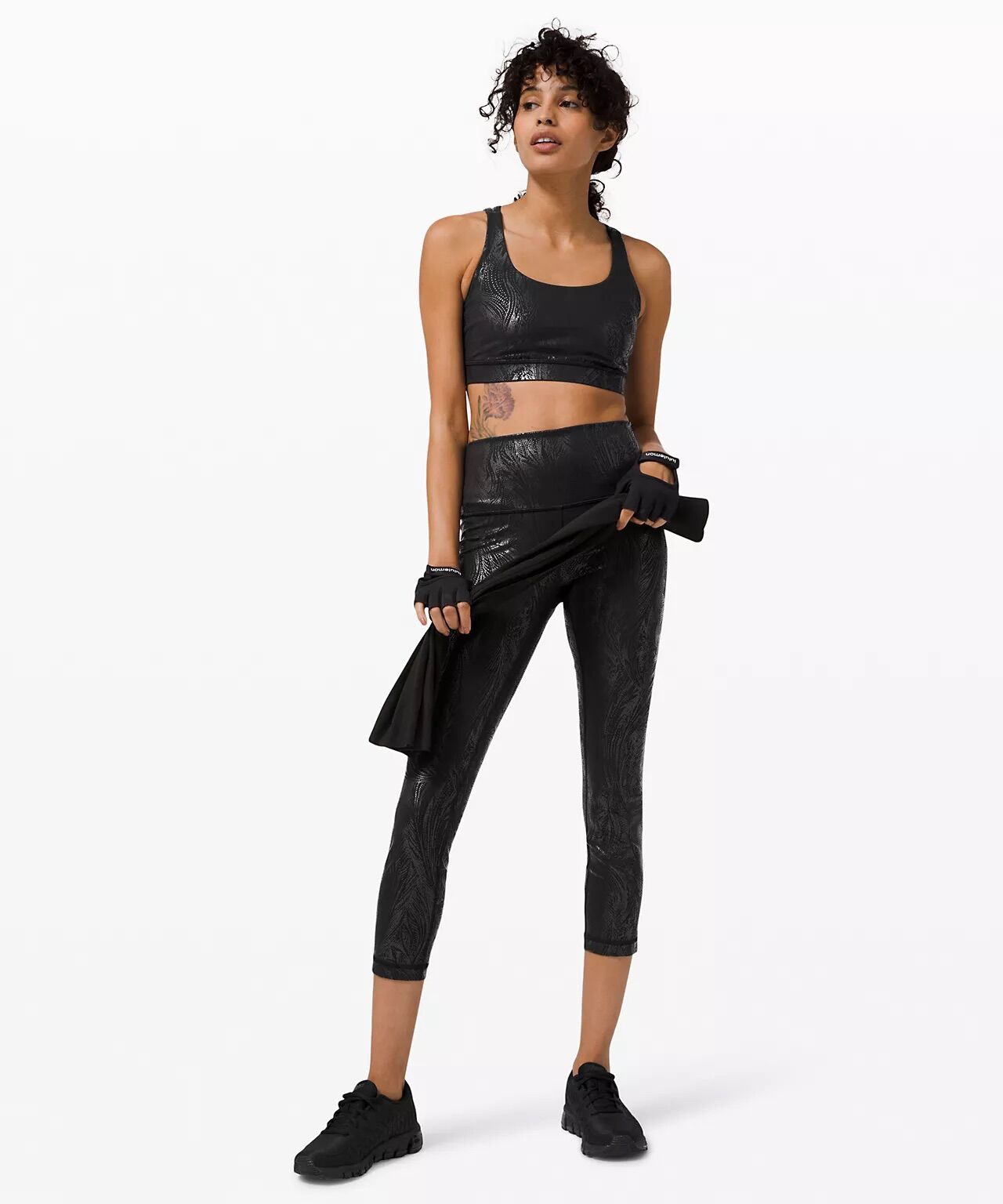 Áo tập Bras Lululemon Auth - Energy Bra Shine  Medium Support, B–D Cup