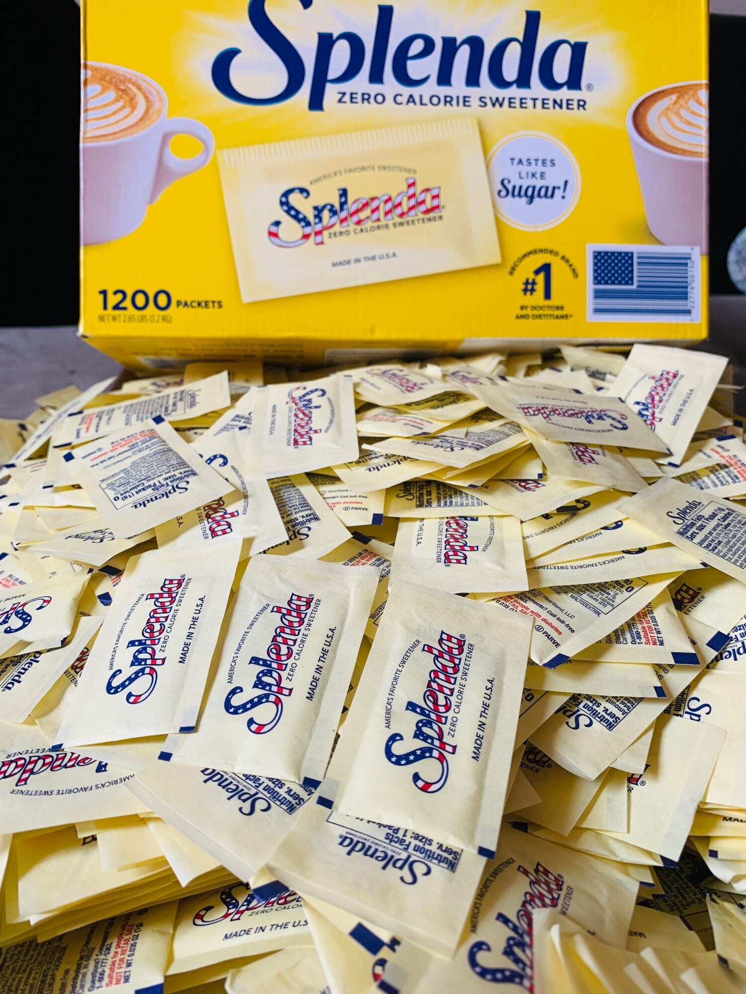 COMBO 400 GÓI LẺ ĐƯỜNG ĂN KIÊNG SPLENDA - ĐƯỜNG CHO NGƯỜI ĂN KIÊNG, BỆNH ĐƯỜNG HUYẾT