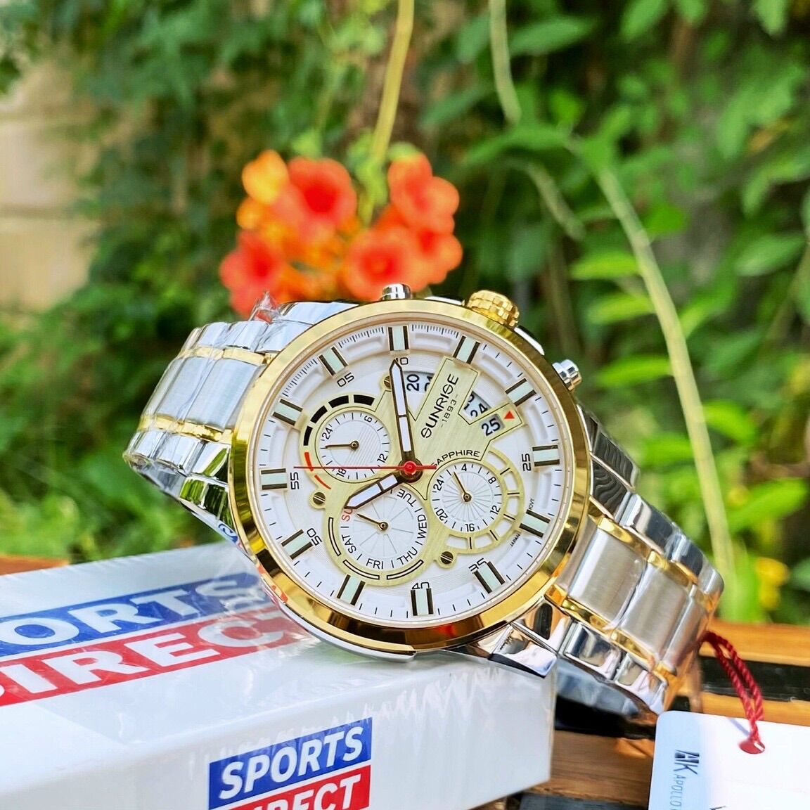 Đồng hồ nam sunrise nam 3 cốt 6 kim