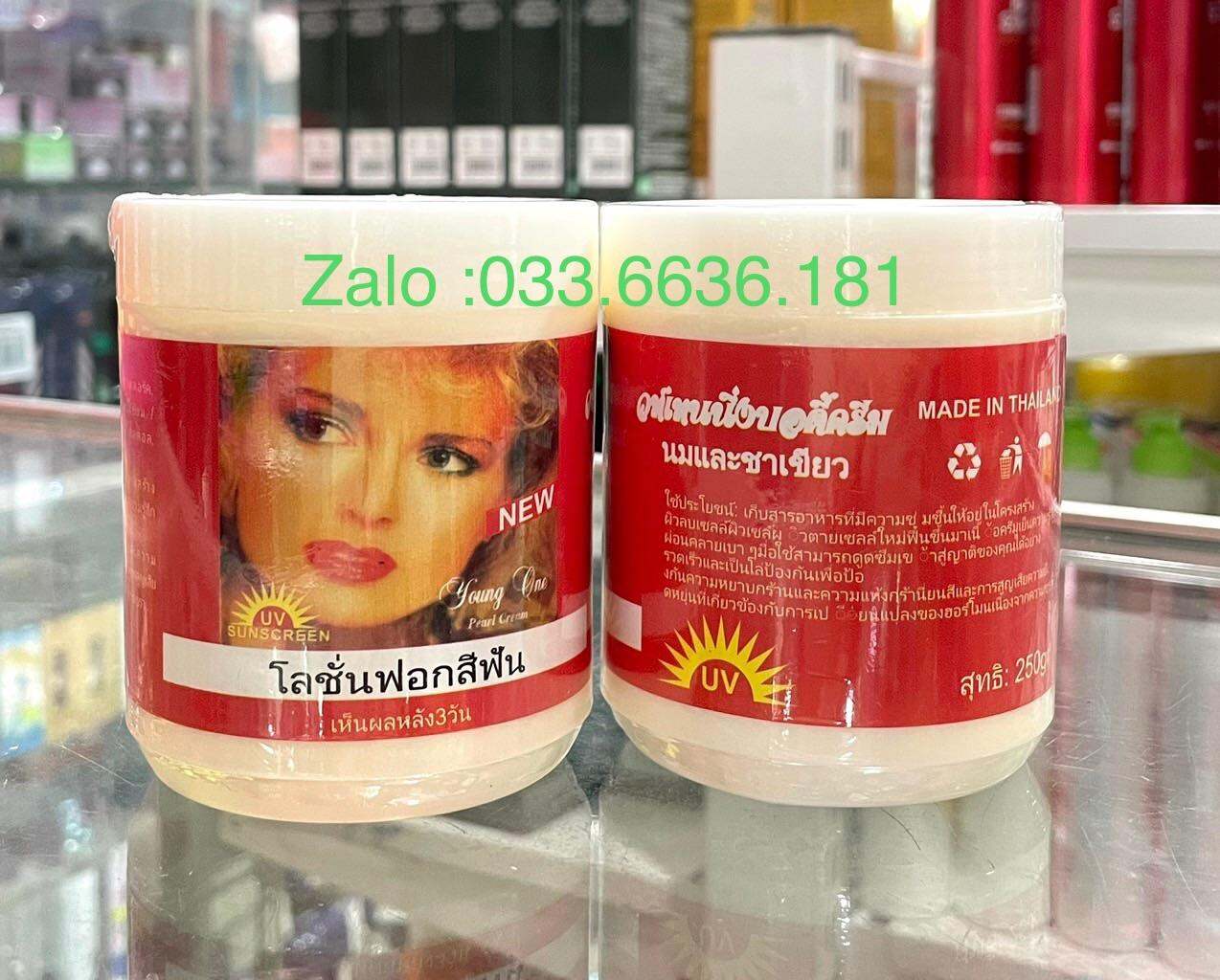 kem cô gái tóc xù Thái Lan hủ 250gram (lẻ 1 hủ)