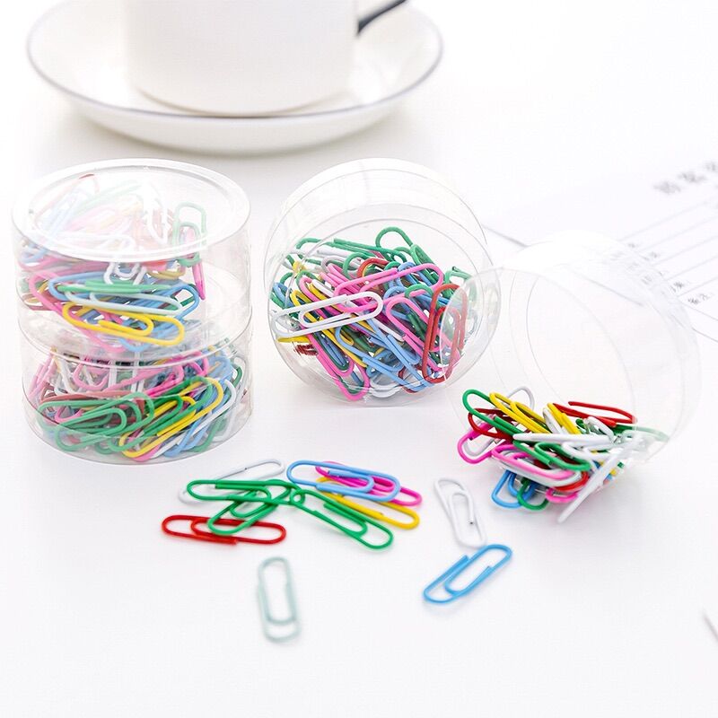 Set 50 ghim kẹp giấy đủ màu