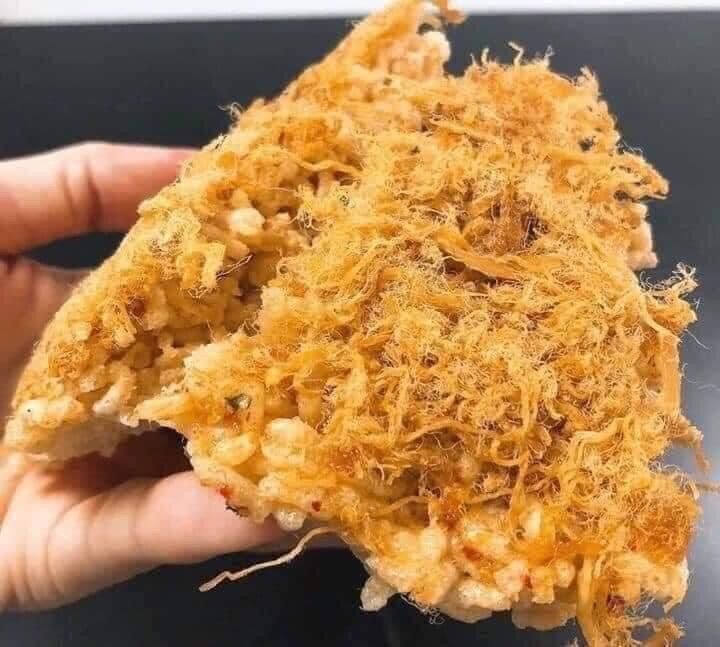 Cơm cháy siêu chà bông