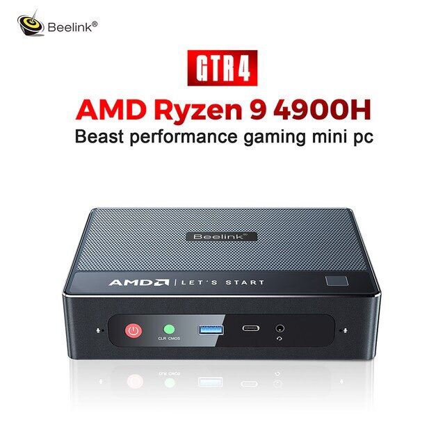 Máy tính mini Tiny PC BeeLink GTR4 GR9 Ryzen 9 4900H