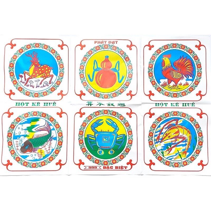 Bộ đồ chơi bầu cua giải trí