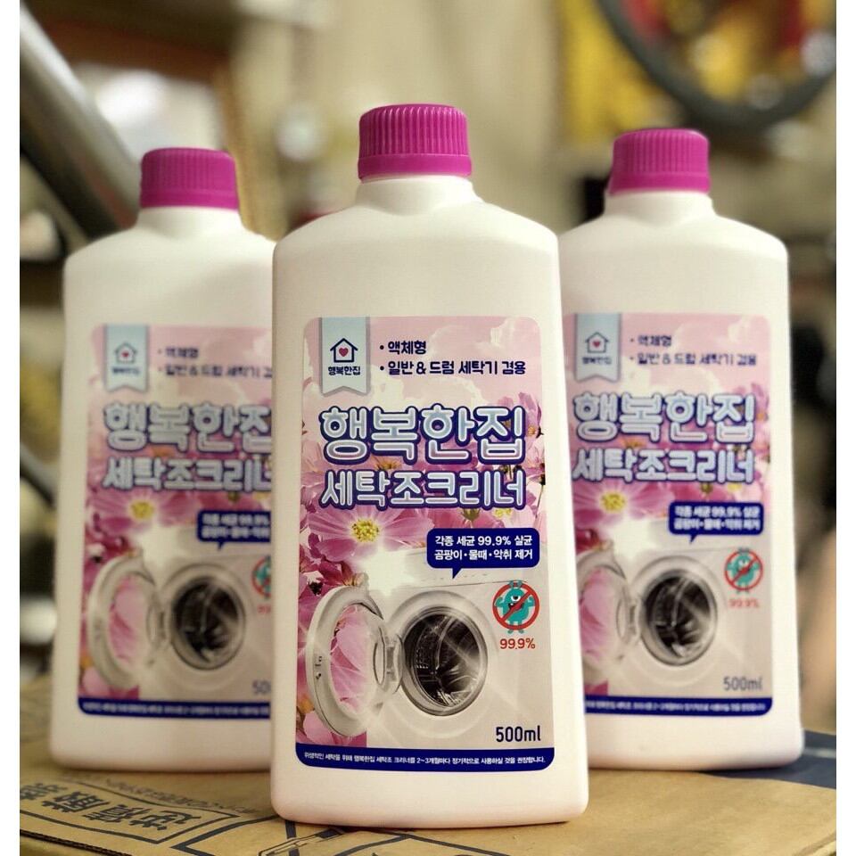Chai tẩy lồng máy giặt hàn quốc 500ml