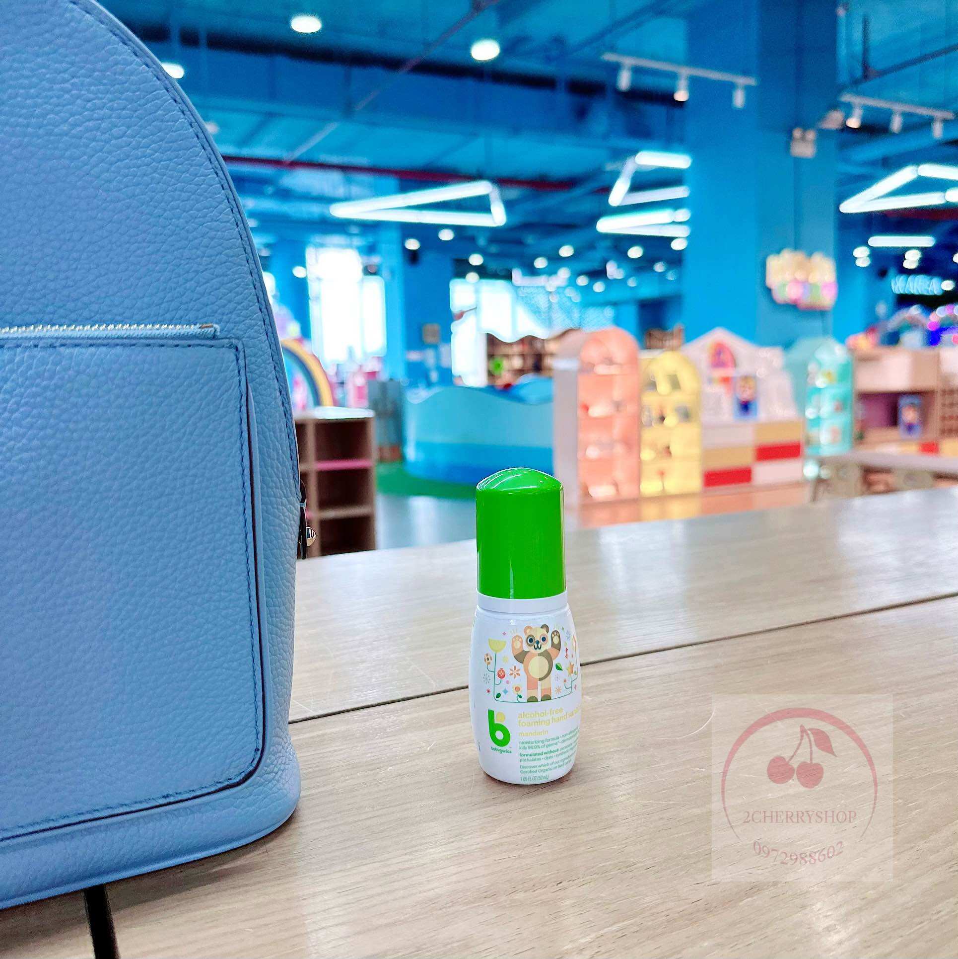 [Hàng Air Mỹ]Rửa tay khô Babyganics cho bé 2026