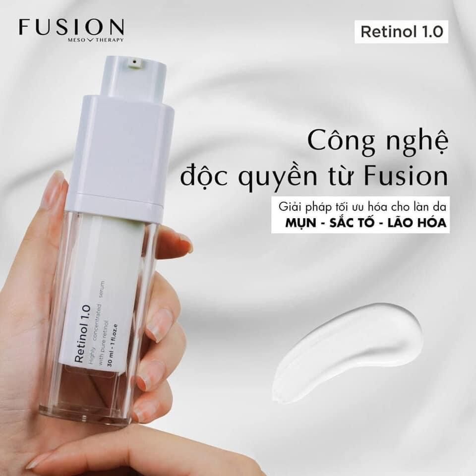 Retinol 1.0 trẻ hoá làn da công nghệ độc quyền từ Fusion