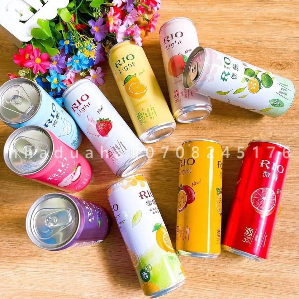 Nước Cocktail Trái Cây Lên Men Rio Light/ Rio