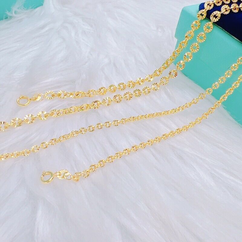 Dây chuyền mắc xích size lớn nhỏ