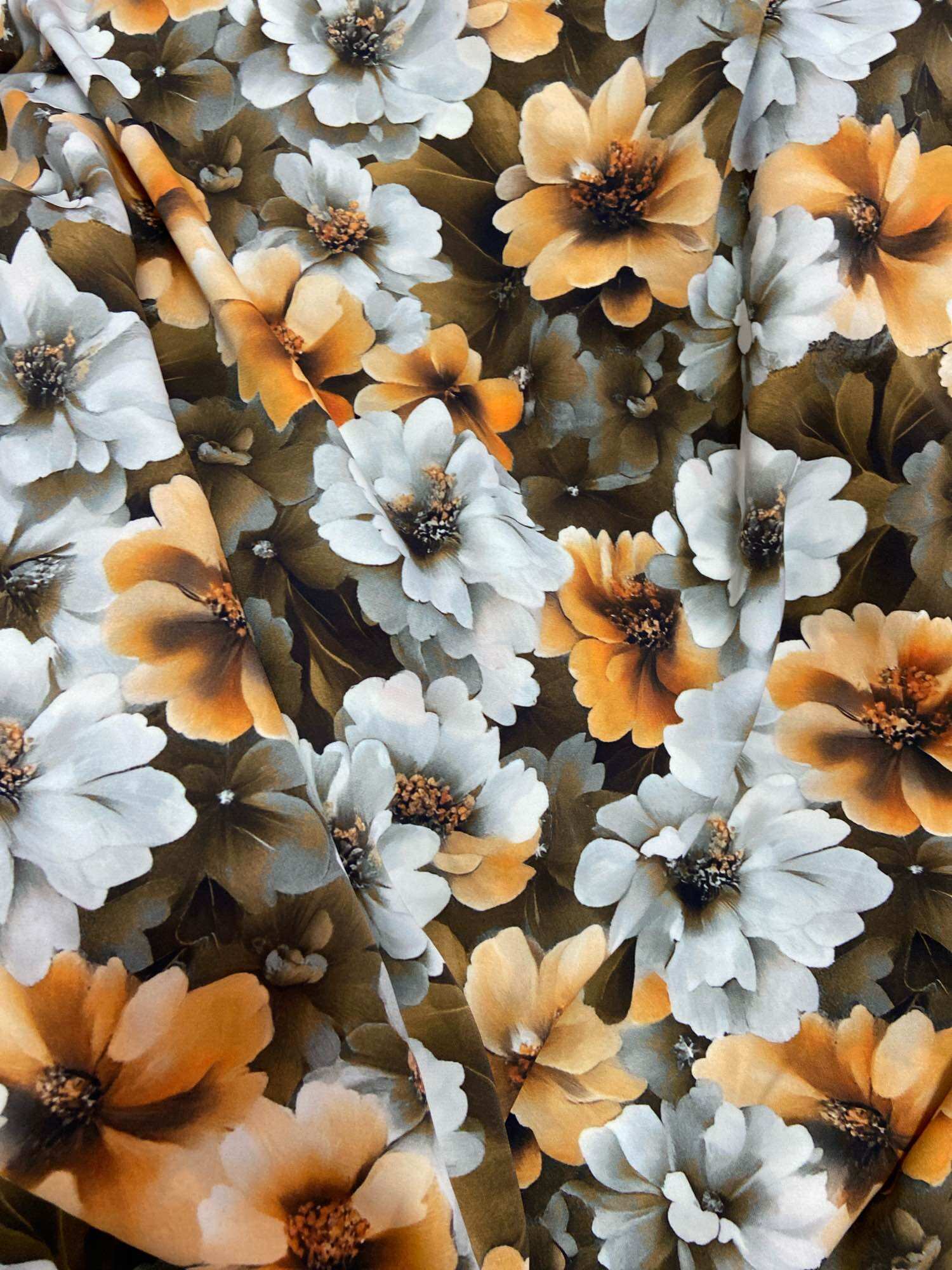 2m x 1m5 vải lụa mango chính phẩm mịn sang may áo dài bộ váy (M9)