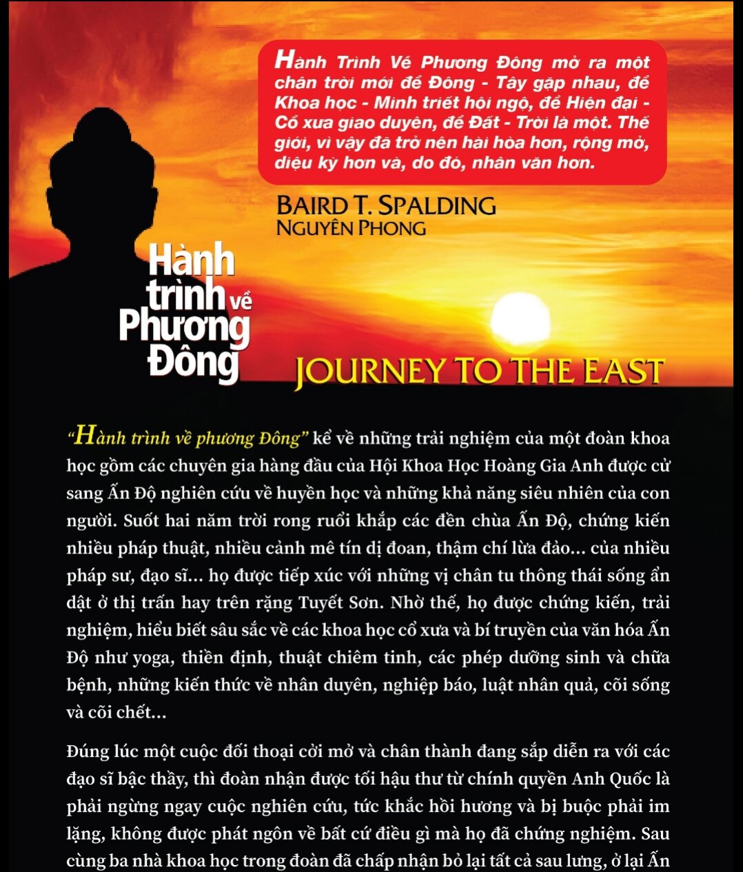 Hành Trình Phương Đông (bìa mềm)