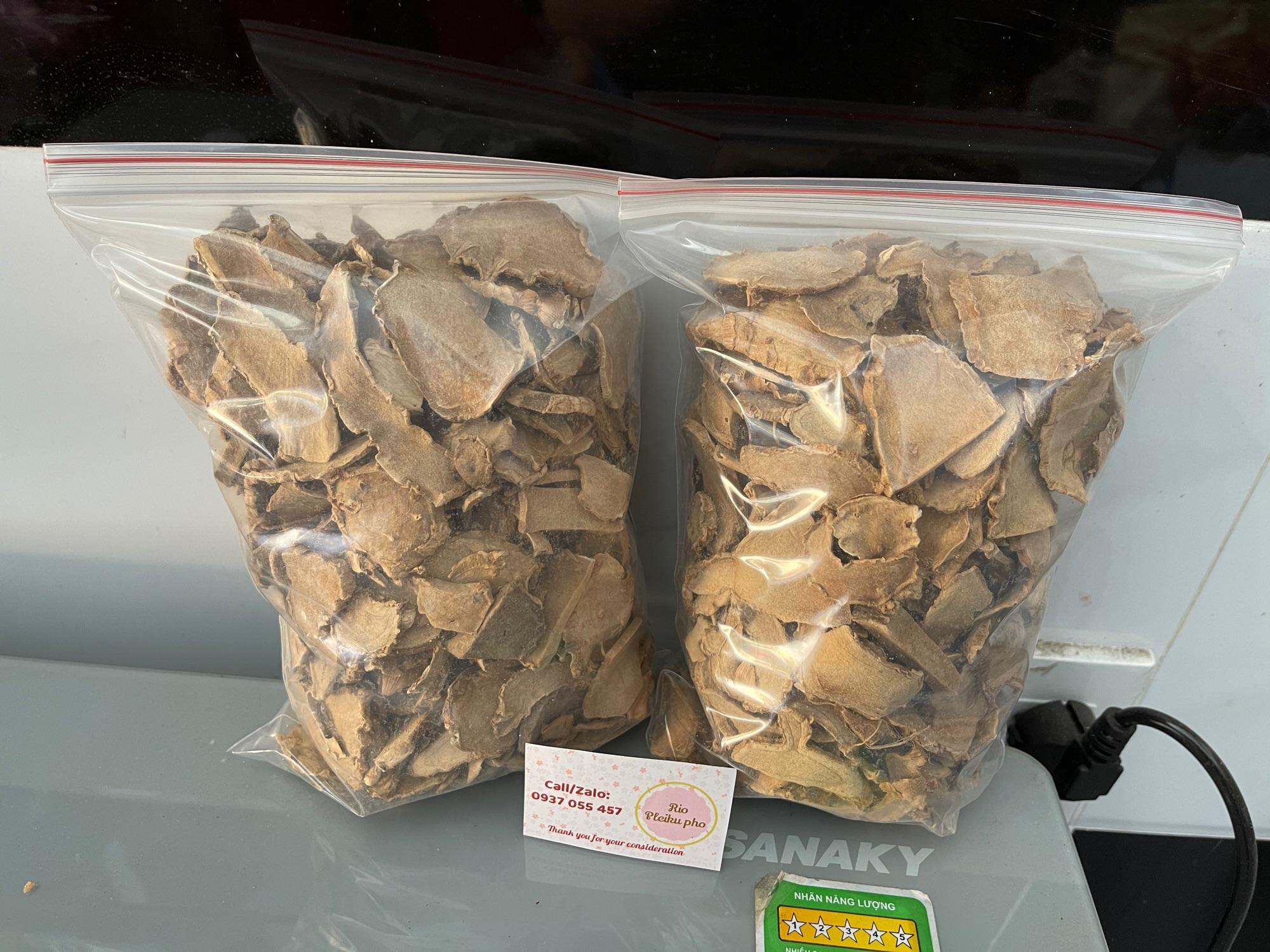 Nghệ đen xắt lát khô 1kg