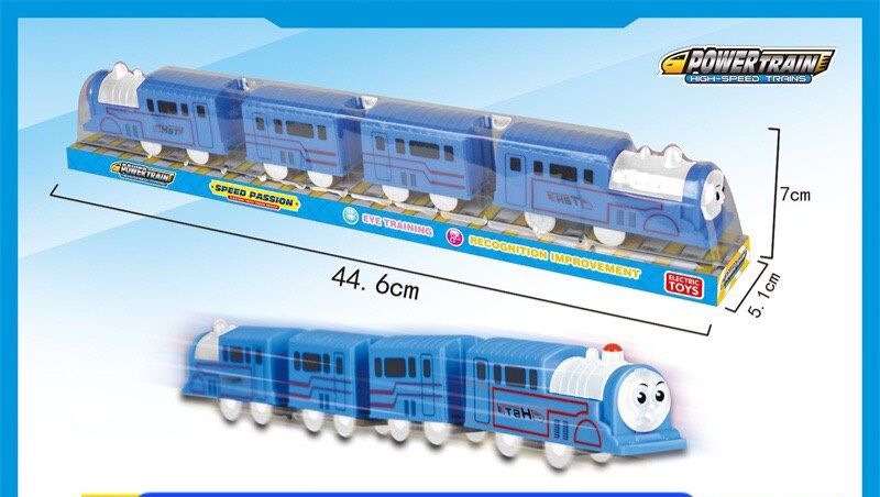 Xe đồ chơi đầu kéo loại to dài /Xe tàu lửa chạy bằng pin/Xe đồ chơi cho bé