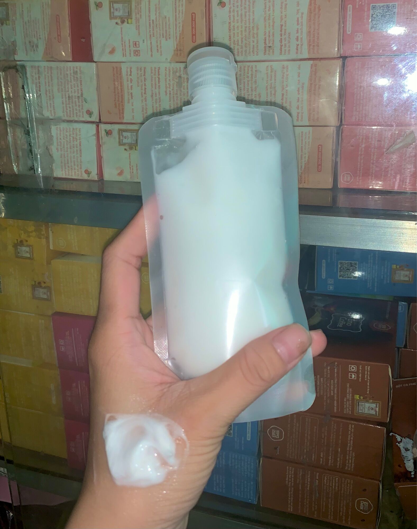 SỮA NON MẶT NẠ Ủ TRẮNG DA 100ML