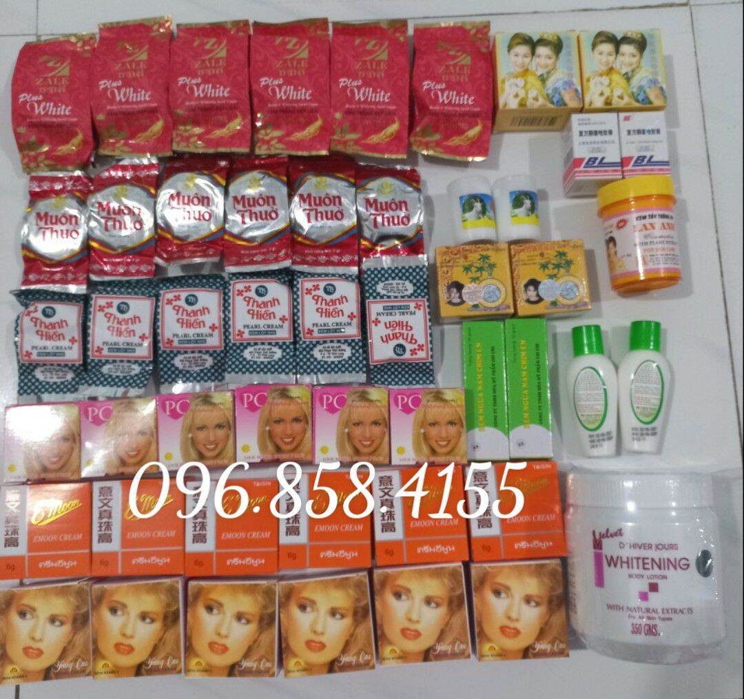 Công thức tẩy mạnh trắng nhanh ,kem cốt thái