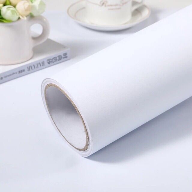 Decal đen trắng vân nhám cuộn khổ ngang 60cm
