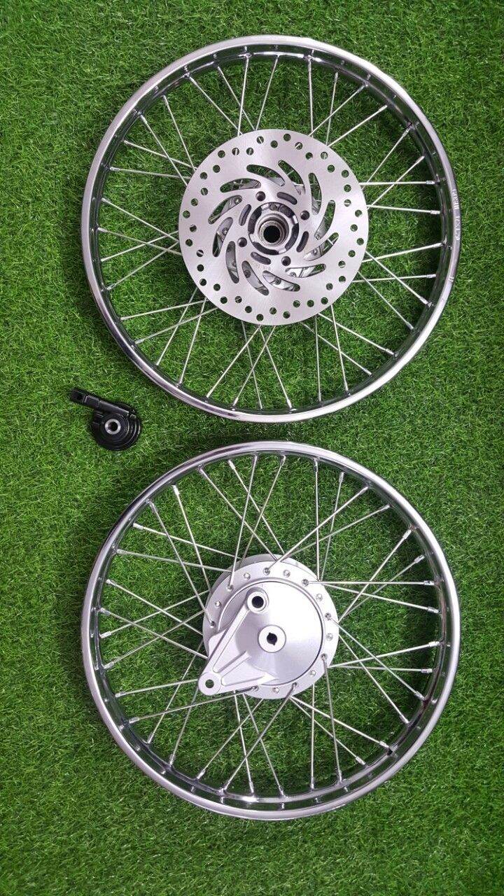 Bánh căm wave rsx fi full bộ như hình lắp các dòng wave nhỏ wave thái 110 Future 1 như zin không cần chế *0003