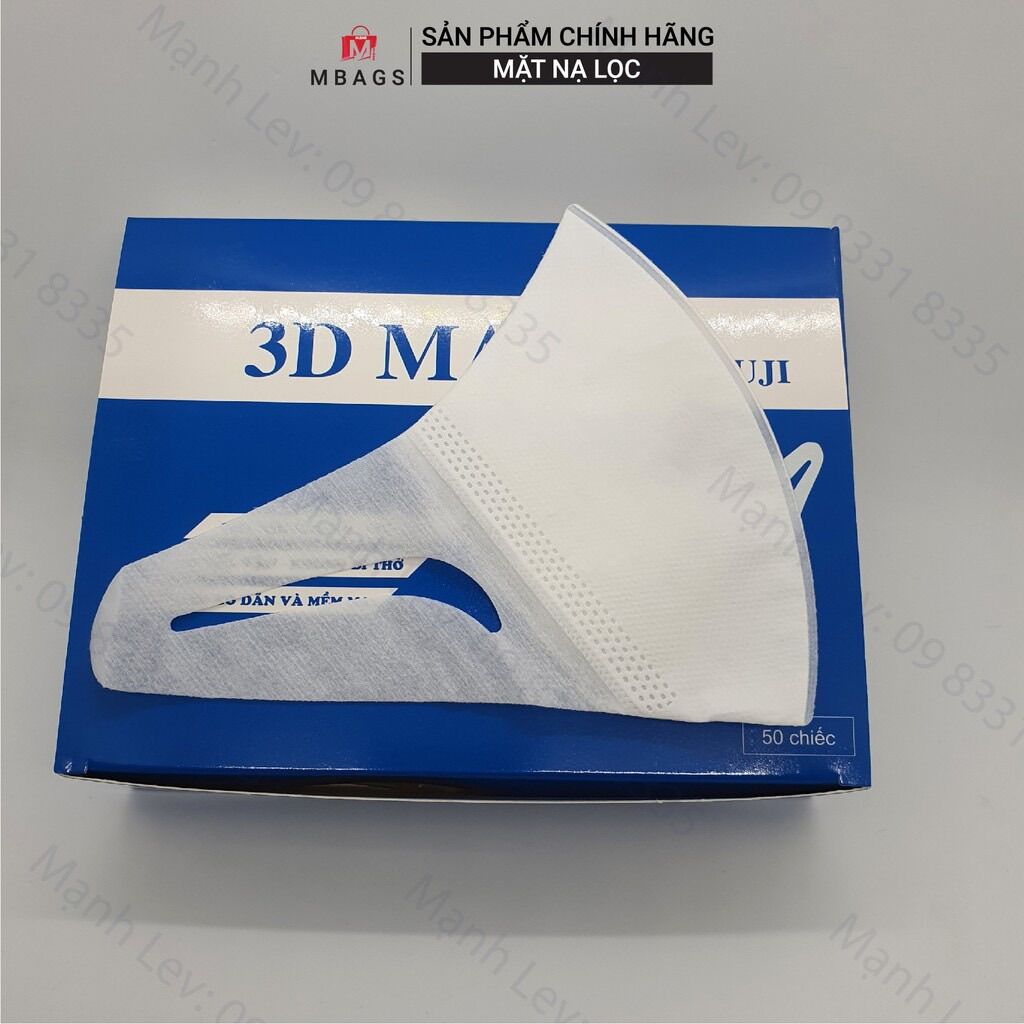 Khẩu trang 3d mask chính hãng masuji kháng khuẩn