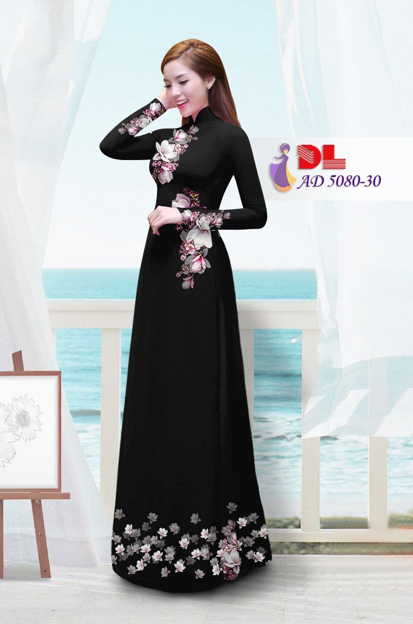 [HCM]Vải áo dài in hoa
