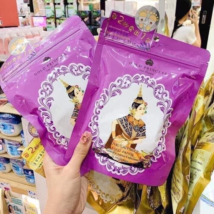 Miếng dán thải độc chân Royal thái lan gói 10 miếng