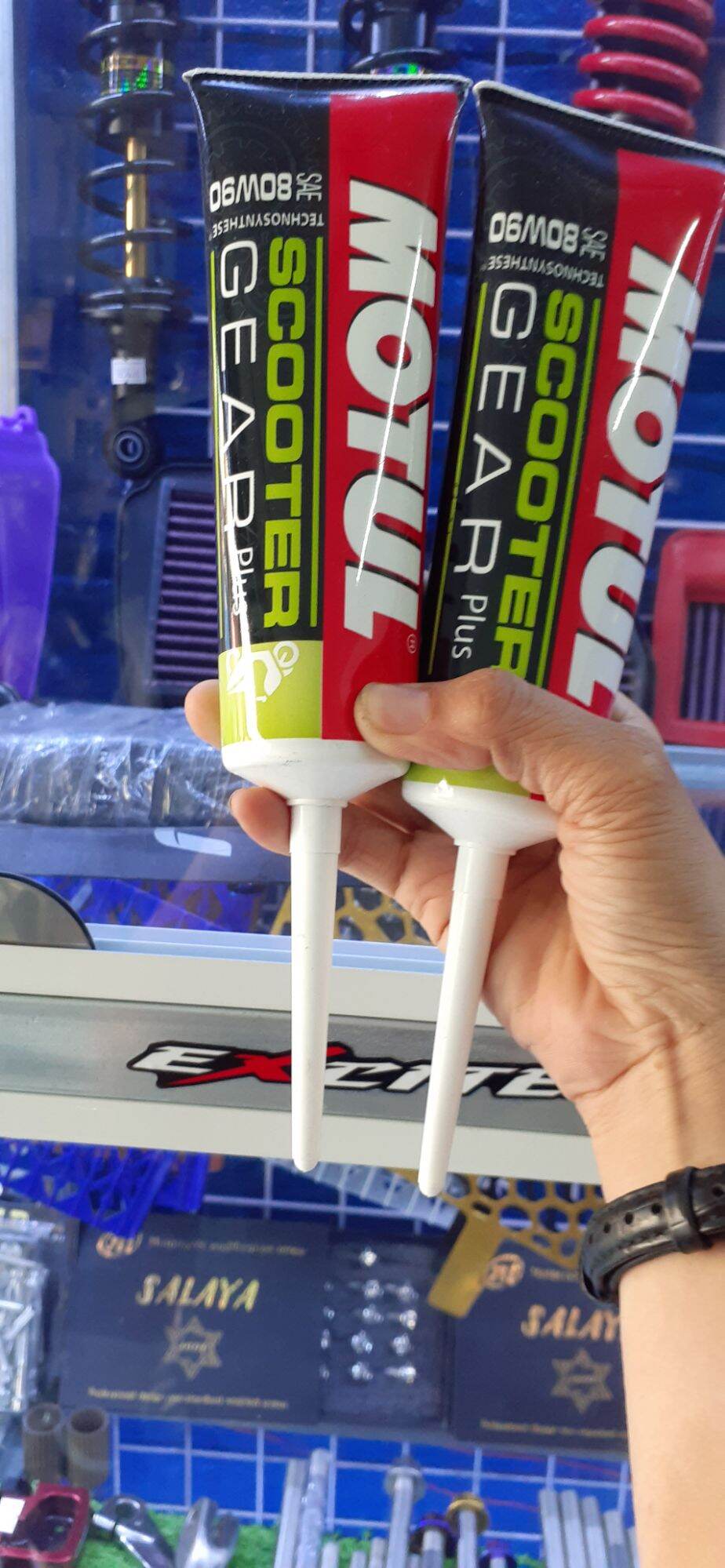 [HCM]nhớt lap Motul xe tay ga