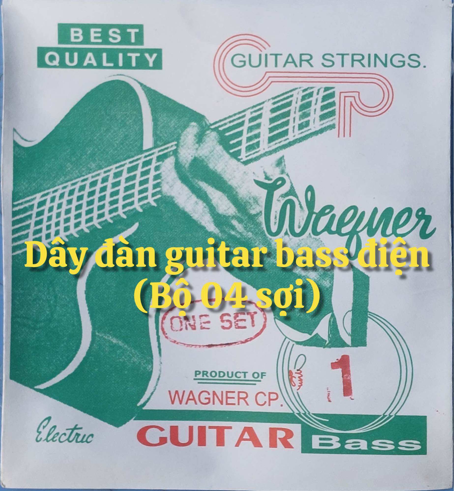 Dây đàn guitar bass điện-Bộ 04 sợi