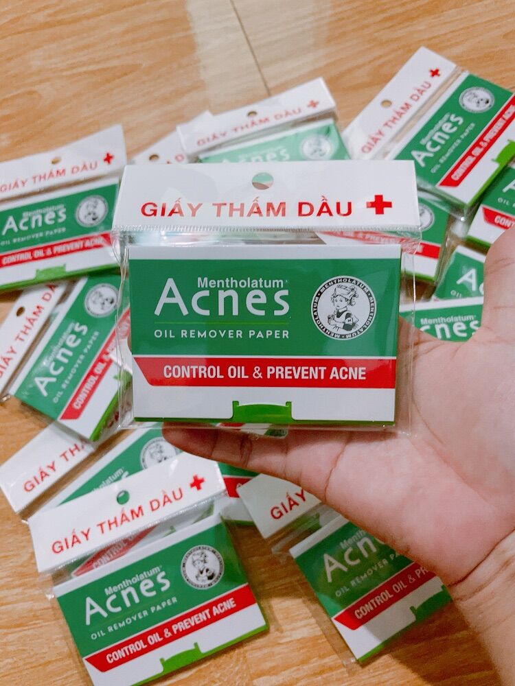 Giấy thấm dầu Acnes Oil Remover 100 tờ