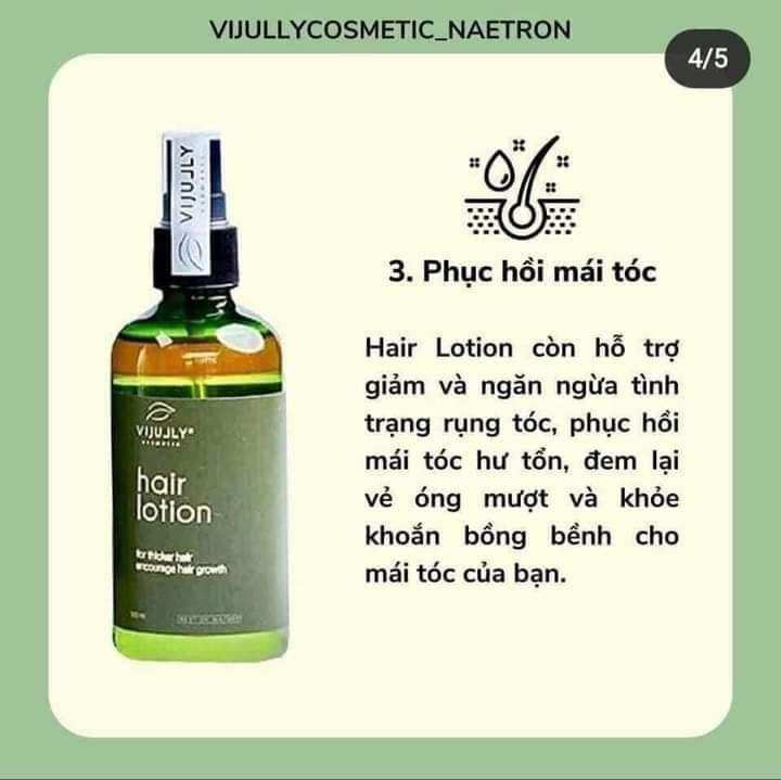 XỊT BƯỞI VY JULLY KÍCH MỌC TÓC HIỆU QUẢ 100%