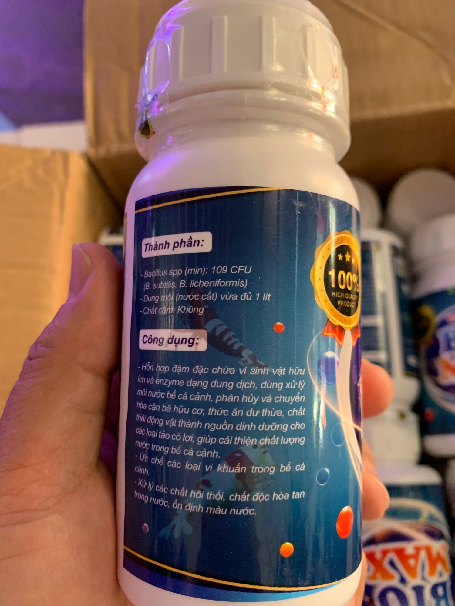 Vi sinh nước 3 trong 1 BIO MAX 250ml  (dạng nước)