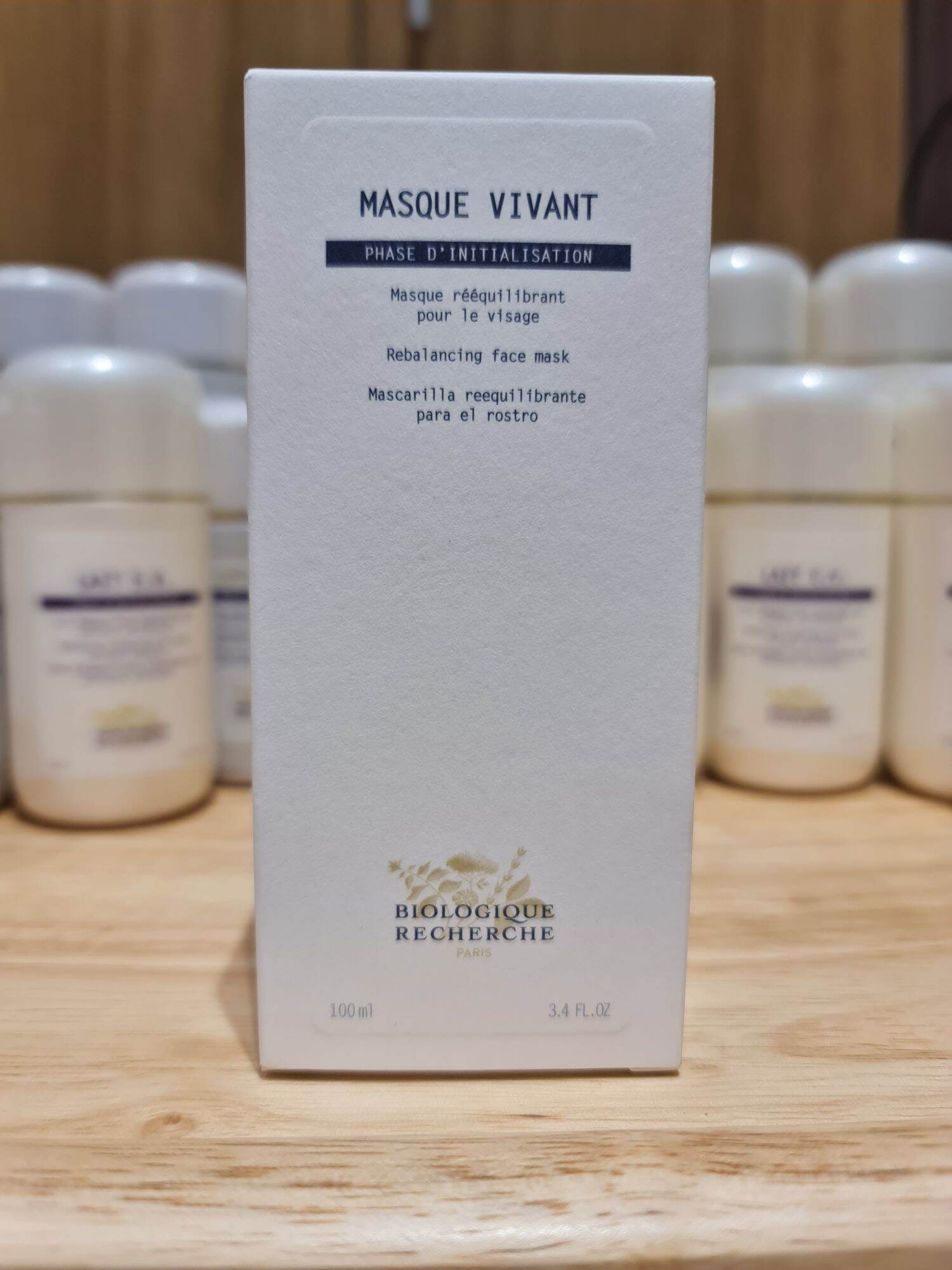 [Masque Vivant] Mặt Nạ Điều Tiết Dầu Thanh Lọc Và Làm Sáng Da Masque Vivant 100Ml