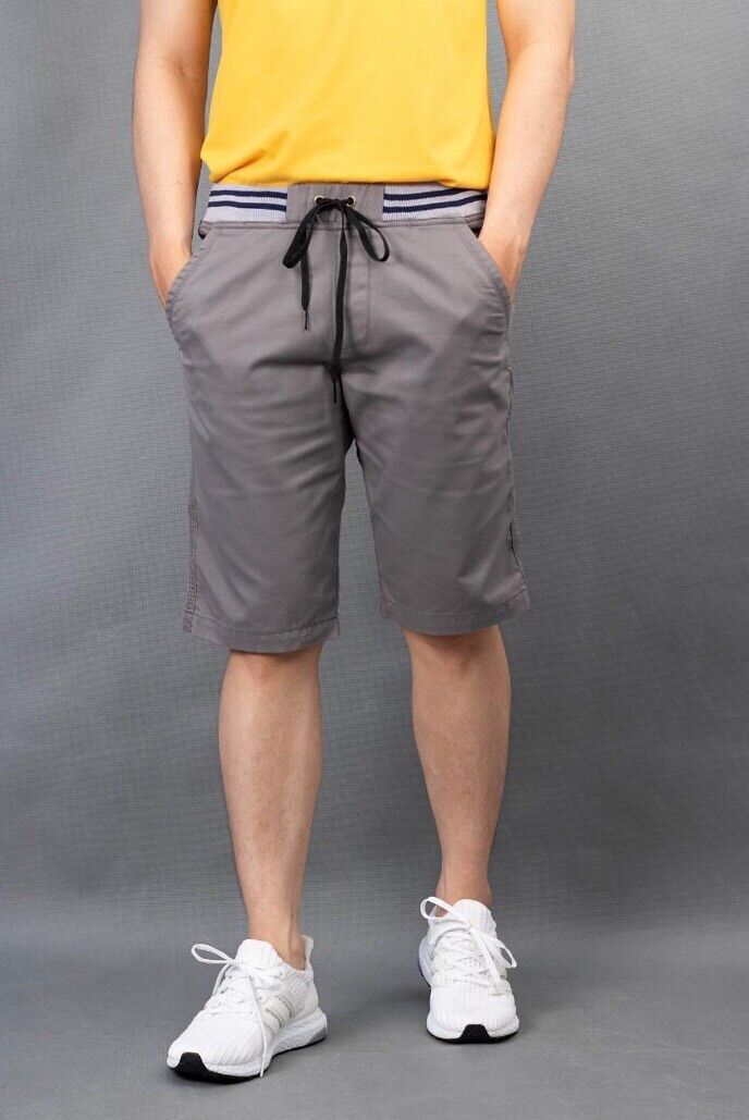  Quần Sọt Kaki Nam Lưng Thun Vải Đẹp 