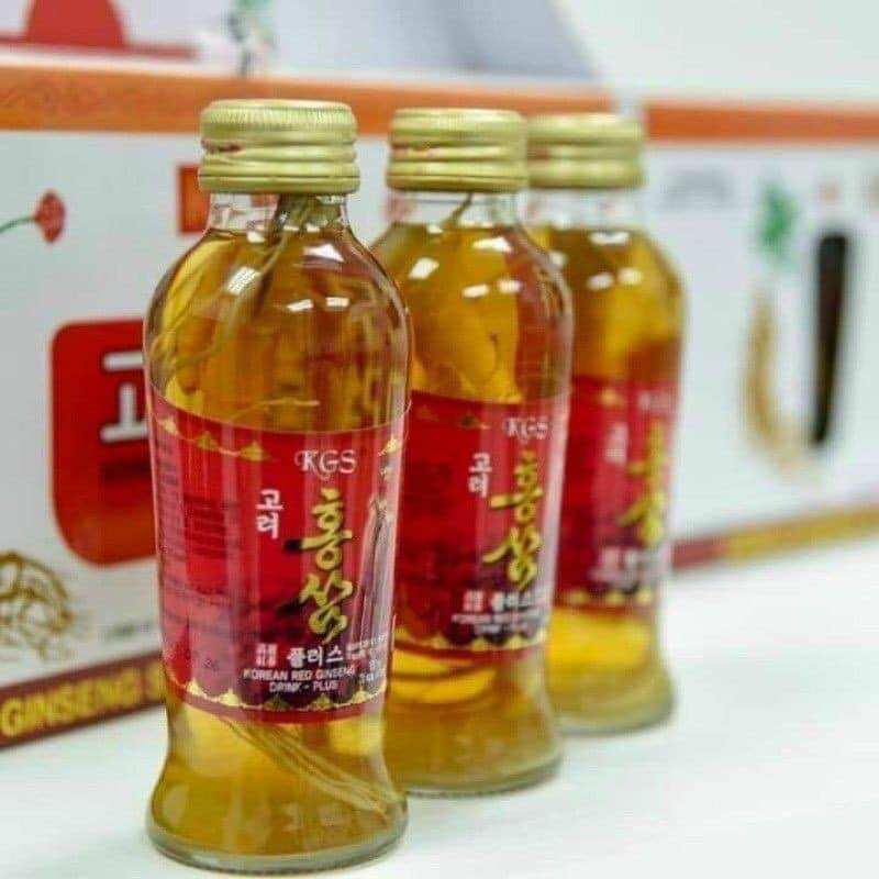 [ 01 chai ] Nước Hồng Sâm Có Củ KGS