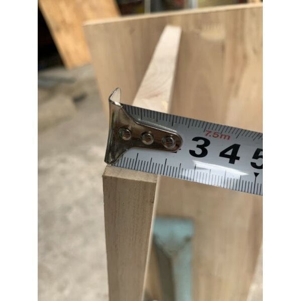 80x1m2x18mm gỗ cao su  làm bàn,kệ ,mặt bếp,..