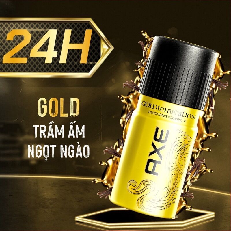 Xịt khử mùi AXE Gold Temptation 50ml