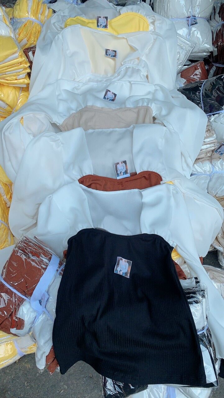 [HCM] ÁO KIỂU ÁO THUN GÂN PHỐI VOAN FROM DƯỚI 47KG