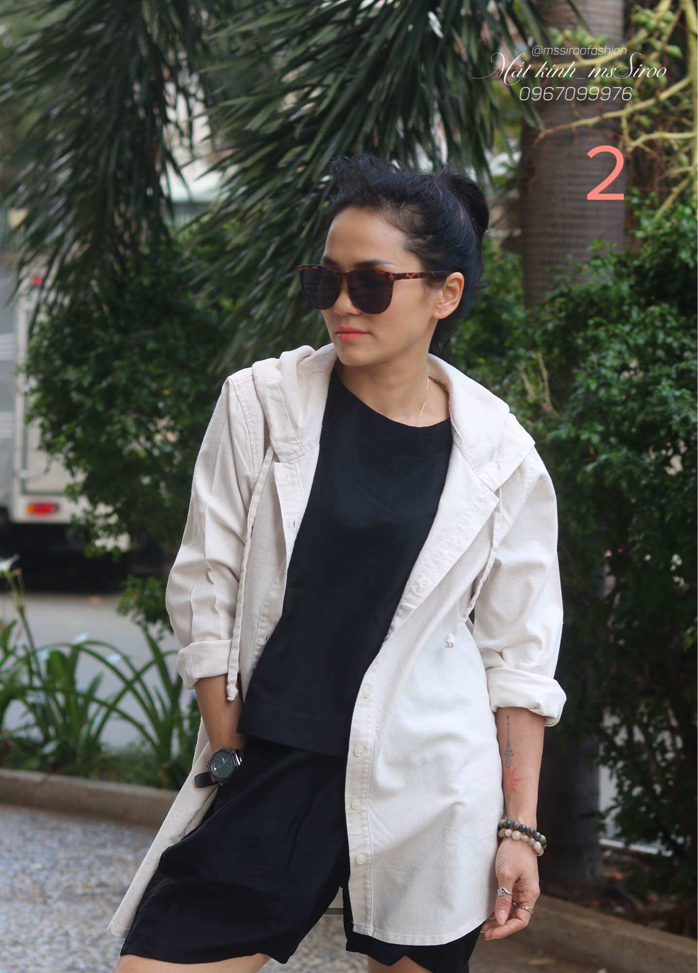 Áo khoác linen thiết kế _ chất linen